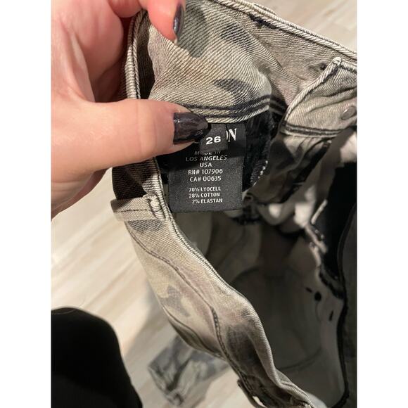 Hudson Camo Collin Flap Skinny Jean size 26 - Picture 4 of 6